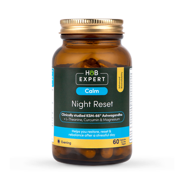 H&B Expert Calm Night Reset KSM Ashwagandha 60 Capsules
