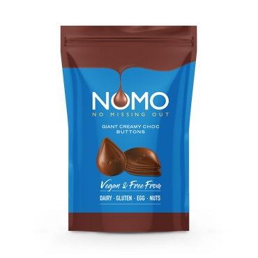 Review of NOMO Creamy Choc Giant Buttons 110g