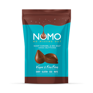 NOMO Caramel & Sea Salt Giant Buttons 110g