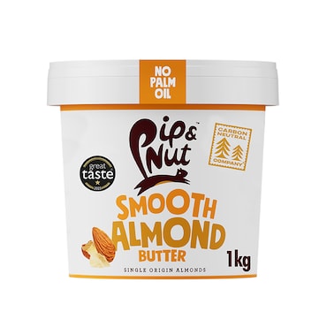 Pip & Nut Smooth Almond Butter 1kg image 1
