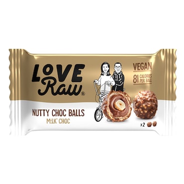 LoveRaw Nutty Choc Balls 28g image 1