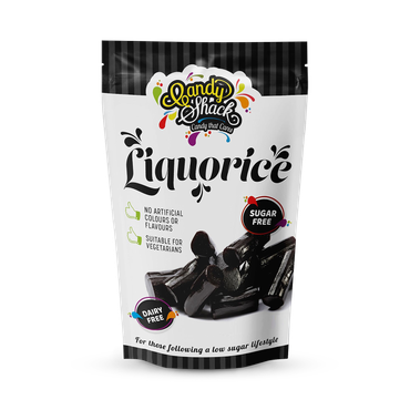 Candyshack Soft Eating Sugar Free Liquorice Pieces 120g
