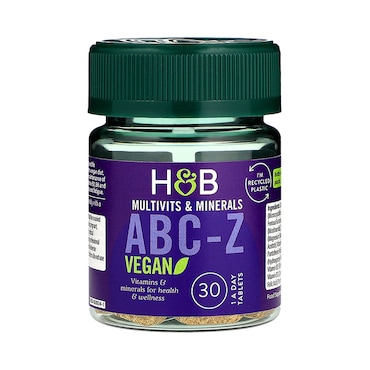 Holland & Barrett ABC to Z Vegan Multivitamins 30 Tablets image 1