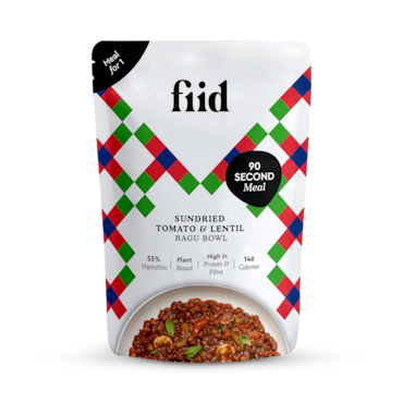 fiid Sundried Tomato & Lentil Ragu Bowl 275g
