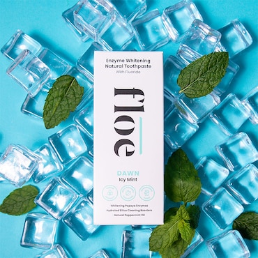 Floe Dawn - Icy Mint Enzyme Whitening Natural Toothpaste 75ml image 5