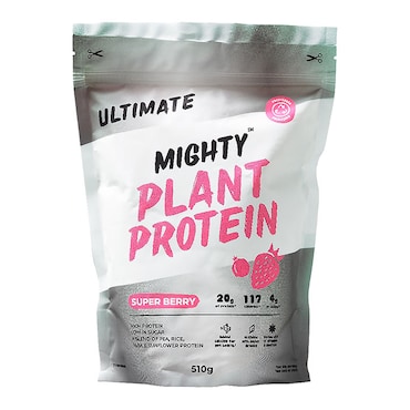 Mighty Ultimate Vegan Plant Protein Superberry 510g image 1