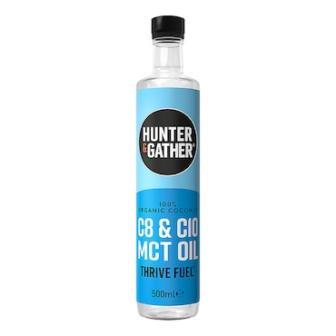 Hunter & Gather MCT Oil 100% Organic Coconut 500ml image 1
