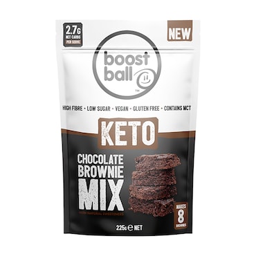 Boostball Keto Chocolate Brownie Mix 225g image 1