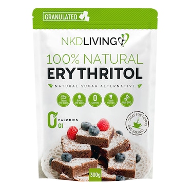 NKD Living Natural Erythritol Granulated Natural Sweetener 300g image 1