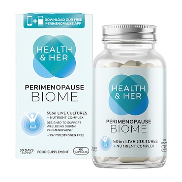 Health & Her Perimenopause Biome Food Supplement 60 Capsules image 1