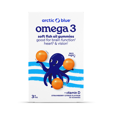 Review of Arctic Blue Omega 3 Soft Fish Oil Strawberry Citrus Flavour 30 Gummies