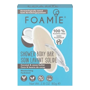 Foamie Coconut & Cacao Butter Body Bar 80G image 1
