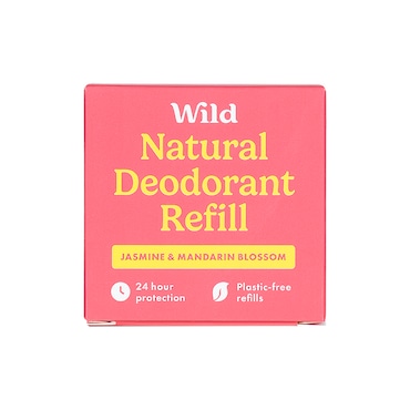 WILD Jasmine & Mandarin Blossom Natural Deodorant Refill 40g image 1
