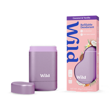 Review of WILD Coconut & Vanilla Deodorant Starter Pack
