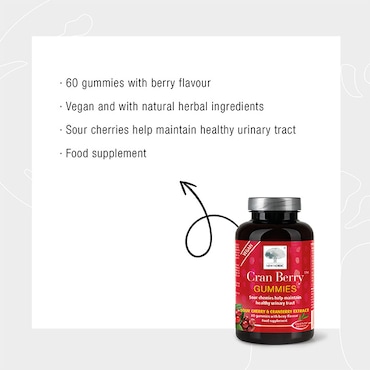 New Nordic Cran Berry 60 Gummies image 2