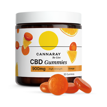 Cannaray Bright Days CBD 30mg 30 Gummies