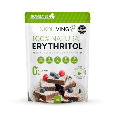 NKD Living Erythritol Granulated Natural Sugar Alternative 1kg