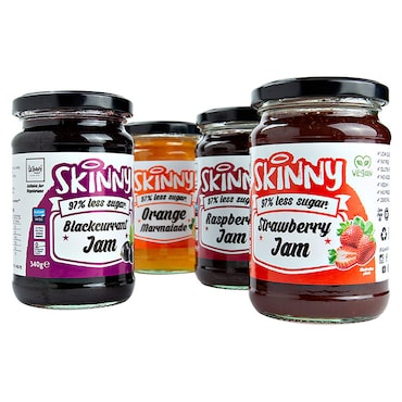 The Skinny Food Co Not Guilty Low Sugar Raspberry Jam 340g image 3