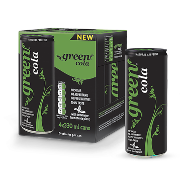 Green Cola 4x 330ml