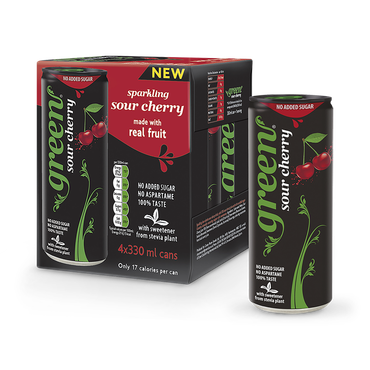 Green Sour Cherry 4x 330ml
