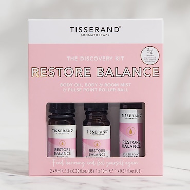 Tisserand Restore Balance Discovery Kit 2x9ml - 1x10ml image 5