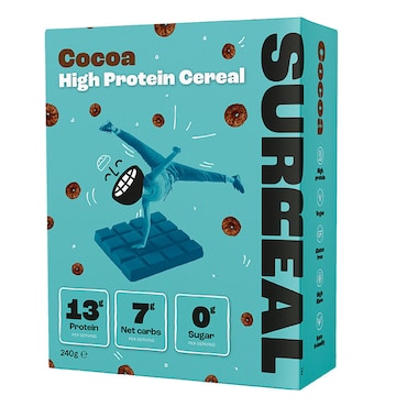 Surreal High Protein Cereal Cocoa 240g image 1
