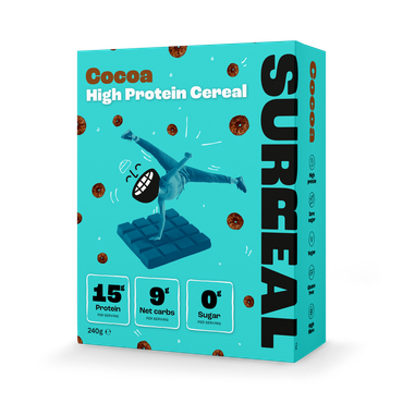 Surreal High Protein Cereal Cocoa 240g