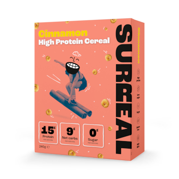Surreal High Protein Cereal Cinnamon  240g