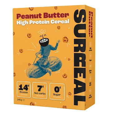 Surreal High Protein Cereal Peanut Butter 240g image 1