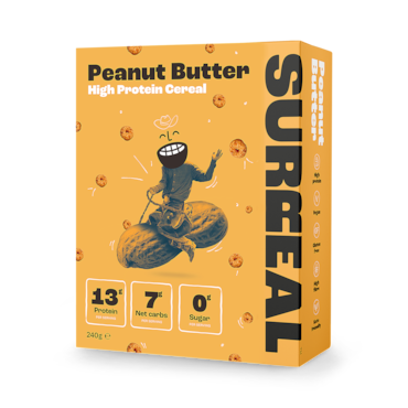 Surreal High Protein Cereal Peanut Butter 240g