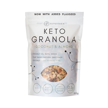 Keto Hana Coconut & Almond Granola 300g image 1