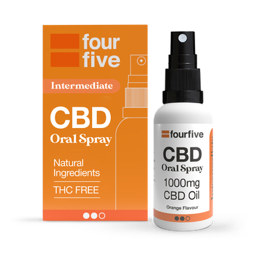 fourfive CBD Oil 1000mg Orange Flavour 30ml