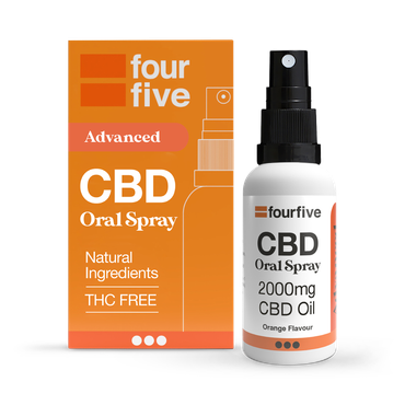 Review of fourfive CBD Oil 2000mg Orange Flavour 30ml