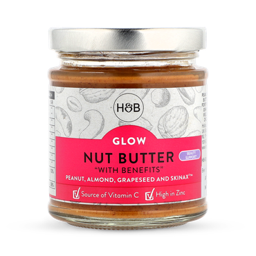 Review of Holland & Barrett Glow Nut Butter with Benefits 180g