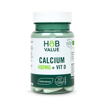 Review of H&B Value Calcium 400mg + Vitamin D 30 Tablets