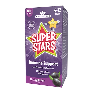 Natures Aid Super Stars Immune Support 60 Tablets image 2