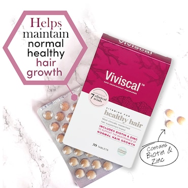 Viviscal Healthy Hair Vitamins 30 Tablets image 2