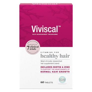 Viviscal Healthy Hair Vitamins 60 Tablets image 1