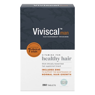 Viviscal Man Healthy Hair Vitamins 180 Tablets image 1