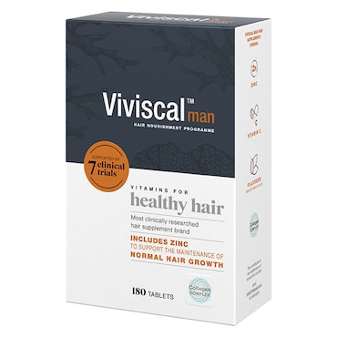 Viviscal Man Healthy Hair Vitamins 180 Tablets image 3