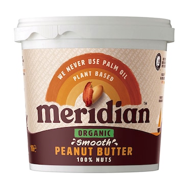 Meridian Organic Smooth Peanut Butter 1kg image 1