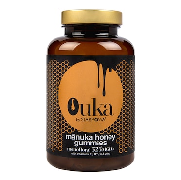 Starpowa Ouka Manuka Honey Gummies Monofloral 525 MGO+ 60 Gummies image 1
