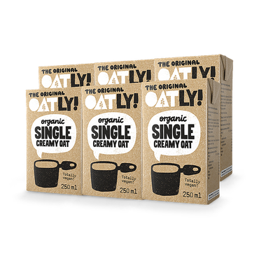 Oatly Organic Creamy Oat Single Cream 6x 250ml