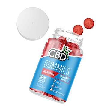 CBDfx Mixed Berry CBD Gummies 1500mg CBD 60 Gummies image 3