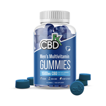 CBDFX Men's Multivitamin CBD Gummies 1500mg 60 Gummies