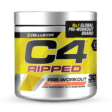 Cellucor C4 Ripped Pre-Workout Tropical Punch 165g