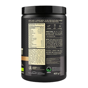 Optimum Nutrition Gold Standard Pre-Workout Advanced Sour Gummy 420g image 3
