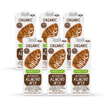 Bruce Activated Unsweetened Almond M*lk 6x 1L