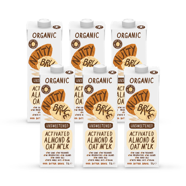 Bruce Organic Almond & Oat M*lk (Unsweetened) 6x 1L