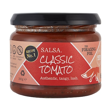 The Foraging Fox Keto Certified Classic Tomato Salsa 300g image 1